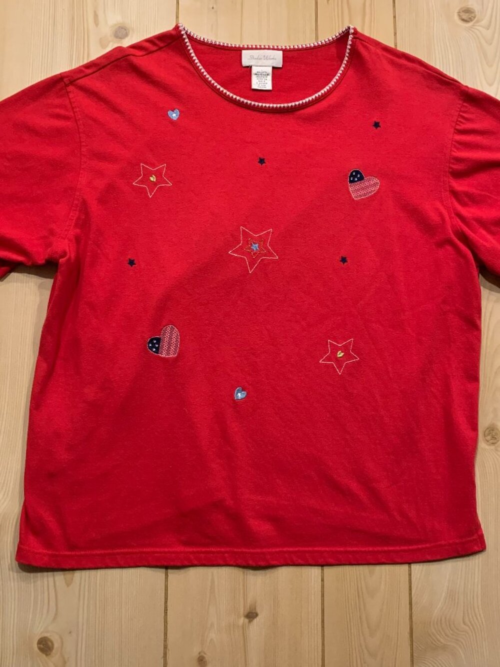 Vintage Y2K Studio Works Patriotic America USA United States American T-Shirt L